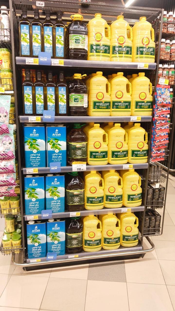 ARZAK Extra Virgin Olive Oil on UAE supermarket shelves